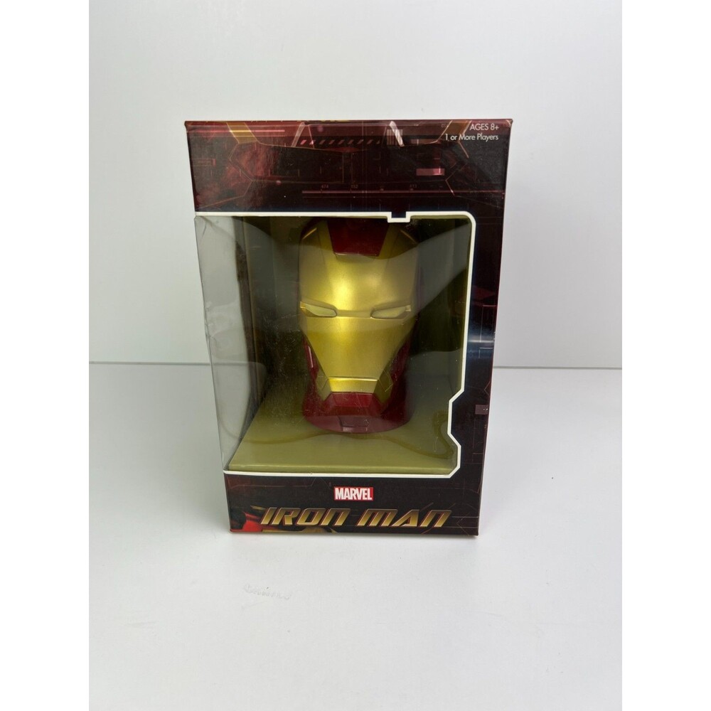 Marvel Avengers Iron Man Yahtzee USAopoly Travel Cup Dice Game 2015 Collectable
